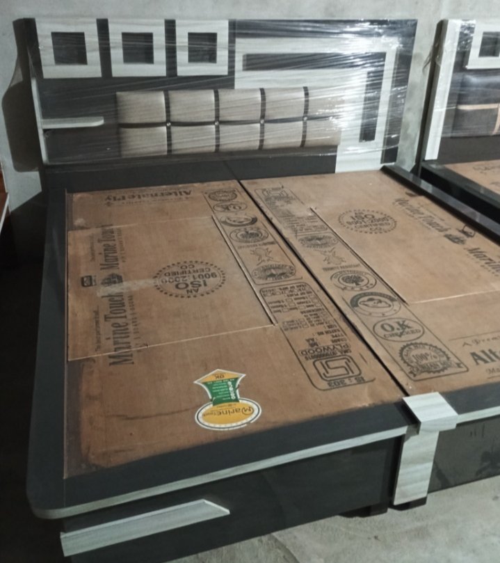 80”inch Double Bed without mattress